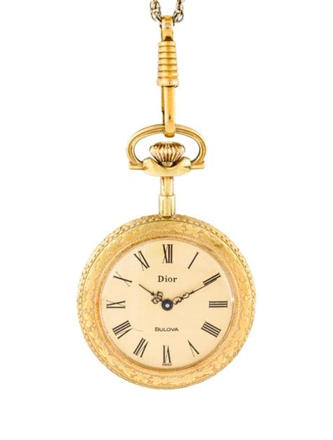 dior bulova pocket watch|Bulova Watch history.